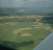 Alloa jct from the air looking to Longannet in 1969.  The junction is bottom centre and the M9 now crosses the railway at this point.<br><br>[John Robin 23/08/1969]