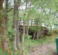 Luib station became a caravan site after closure in 1965 and hardly any railway features remain apart from this cattle creep, which was situated just to the Callander side of the points for the station  loop and is quite close to the site entrance. Map Ref NN 479279<br><br>[Mark Bartlett 30/05/2008]