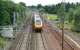 The lunchtime Glasgow Central - Birmingham New Street Virgin Trains service runs down Beattock bank and is just about to pass through the site of Beattock station on 17 July 2008. <br><br>[John Furnevel 17/07/2008]