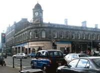 Foot of the Walk. Leith Central frontage in April 2004.<br><br>[John Furnevel 26/04/2004]