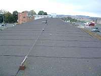 Looking south over the station roof at Berwick towards Newcastle.<br><br>[Ewan Crawford //]