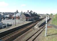 View north over Lockerbie station in May 2002.<br><br>[John Furnevel 31/05/2002]