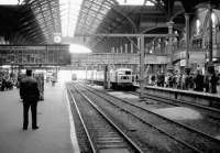 Afternoon arrival at Liverpool Street in October 1976. <br><br>[John Furnevel 23/10/1976]