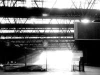Looking out along platform 2 - Princes Street station - 1969.<br><br>[John Furnevel 11/11/1969]