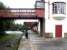 The former Crieff branch platform and disused section of footbridge at Gleneagles in September 2004. View north with the operational platforms and footbridge off to the right [see image 1621].<br><br>[John Furnevel 11/09/2004]