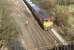 Southbound coal empties on the Edinburgh sub at Craiglockhart Junction behind EWS 66103 about to pass under the Union Canal on 3 March 2002. The line turning off to the left leads to Slateford Junction.<br><br>[John Furnevel 03/03/2002]