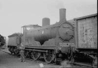 Caley Jumbo no. 57360 in steam at Polmadie MPD in July 1962. <br><br>[John Robin 20/07/1962]