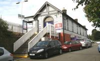 The station building on the up side at North Queensferry on 8 September 2008.  <br><br>[John Furnevel 08/09/2008]