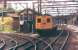 Hadfield Set with power car 59402 at the rear leaves Guide Bridge for Manchester Piccadilly in 1982, passing the junction with the line to Denton and Stockport.<br><br>[Mark Bartlett 26/08/1982]