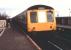 A DMU for Longbridge at Lichfield Trent Valley High Level in March 1990.<br><br>[Ian Dinmore 11/03/1990]