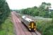 Shortly after leaving Uphall station (visible in the background) on 18 August, a Waverley - Bathgate 158 service is about to run past the site of Bangour Junction.  <br><br>[James Young 18/08/2008]