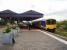 All the original L&Y stations on the direct 1888 Wigan (Crow Nest Junction) to Salford line have distinctive island platforms. Swinton, Atherton and Walkden also retain their impressive L&Y canopies. The waiting shelter under the canopy at Walkden looks superfluous but the station is on an embankment, the platforms are exposed and it keeps the wind out. <br><br>[Mark Bartlett 01/09/2008]