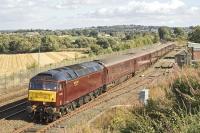 WCRC 47826 with a <i> Royal Scotsman </i> Western tour sits in the loop at Manuel on 14 September 2007<br><br>[James Young 14/09/2007]