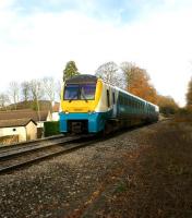 175009 on an Arriva Trains Wales southbound service approaching Abergavenny on 19 November.<br>
<br><br>[John McIntyre 19/11/2008]
