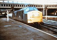 37190 ready to leave Glasgow Queen Street on 14 June 1983 with train 1B07 for Fort William and Mallaig.<br><br>[Colin Alexander 14/06/1983]