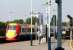 A splash of colour at the north end of Clapham Junction in July 2005 in the form of a passing <I>Gatwick Express</I>.<br><br>[John Furnevel 21/07/2005]