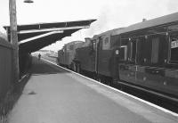 A pair of Fairburn tanks on a Glasgow bound special at Hillington West in May 1963. <br><br>[Colin Miller /05/1963]