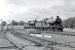 Scene at Roxburgh, the remote junction of the lines from Jedburgh and Kelso, on 9 July 1961. J37 0-6-0 no  64624 and D34 4-4-0 no 256 <I>Glen Douglas</I> are in the process of running round their train, the RCTS <I>Borders Railtour</I> from Leeds City, following a trip along the Jedburgh branch.<br>
<br><br>[Robin Barbour Collection (Courtesy Bruce McCartney) 09/07/1961]