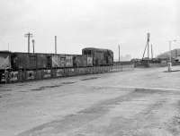 Shunting at Granton Harbour in the 1970s, view east towards Newhaven from the north side of Granton Square. The line was closed beyond Powderhall in 1986.<br><br>[Bruce McCartney //]