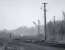 View north over the remains of Oakley Yard in 1987 with tracklifting in progress. The yard's primary function latterly was the handling of exchange traffic to and from Comrie Colliery.<br><br>[Bill Roberton //1987]