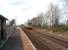 The Wigan to Southport line runs dead straight from Parbold to near Meols Cop, albeit undulating across the fertile West Lancashire farmland. In this view towards Bescar Lane and Southport, from the staggered platform at New Lane, 142038 runs through the station without stopping.<br><br>[Mark Bartlett 17/03/2009]