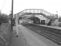 Looking east at Huntly in July 1963.<br><br>[Colin Miller /07/1963]