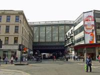 Looking along Argyle Street towards Glasgow Central on the 1st May 2009<br><br>[Graham Morgan 01/05/2009]