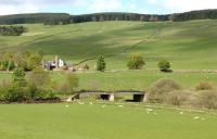 Waverley route bridge at Ferniehirst, between Stow and Bowland in May 2009.<br><br>[John Steven 04/05/2009]