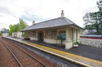 The station building at Glenfinnan on 9 May 2009.<br><br>[Norman Bews 09/05/2009]