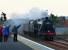 Black Five 45231 and support coach passing Ladybank on the 12th April heading for Thornton Yard. This movement preceded the <i>Great Britain II</i> from Dundee.<br>
<br>
<br><br>[Brian Forbes 12/04/2009]