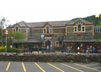 The impressive station frontage at Betws-y-Coed, seen on 12 June 2009. <br><br>[David Pesterfield 12/06/2009]
