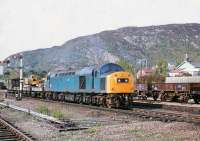 40157 with a northbound PW train at Aviemore on 3 June 1979.<br>
<br><br>[Peter Todd 03/06/1979]