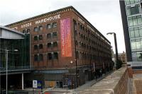 The former Great Northern Railway Company's Goods Warehouse still proudly displays that name. This is located just to the north (right of shot) of the former Manchester Central station, now an exhibition and conference centre.<br><br>[John McIntyre 08/07/2009]