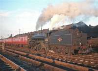 The BR (Scottish Region) <I>Last B1</I> railtour of 3 December 1966 in the loop at Kingmoor where a stop was made for a shed visit. 61278 took the train back to Edinburgh via the Waverley route. <br><br>[Bruce McCartney 03/12/1966]