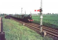 4472 <I>Flying Scotsman</I> photographed near Drem with a special in the 1960s.<br><br>[Bruce McCartney //]
