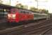 Scene at Remagen in May 1997 with the push-pull train for Altenahr waiting to depart. A solitary diesel in a sea of electrics - and not a multiple unit in evidence anywhere. No doubt all different now.<br><br>[Colin Miller /05/1997]