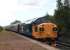 <I>The drivers are definitely getting younger!</I> 37025 halts at Kinneil Halt (request stop) on 29 August 2009 during the SRPS diesel weekend.<br>
<br><br>[David Forbes 29/08/2009]