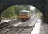 Sunshine and showers at Bentham as 144006 pulls away towards Clapham after calling at the station on the 1315 Heysham Port to Leeds service on the August Bank Holiday. <br><br>[Mark Bartlett 31/08/2009]