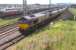 EWS 66092 shunts coal empties in Falkland Yard on 2 September 2009<br><br>[David Panton 02/09/2009]