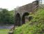 Just over a mile to the north of Kirkcudbright the branch crossed the River Dee on a viaduct at Tongland. The south abutment of the long demolished viaduct is seen here on 31 August 2009 looking across the Dee towards the next station at Tarff.<br>
<br><br>[John Furnevel 31/08/2009]