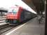 The driver looks bemused at the sight of a supposedly freight only loco being allocated to work this Milan bound express at Chiasso in southern Switzerland.<br><br>[Michael Gibb 11/10/2009]