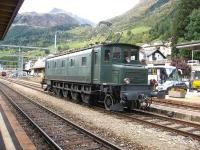 SBB preserved Ae4/7 locomotive number 10997, photographed on an outing to Airolo on 10th October 2009.<br><br>[Michael Gibb 10/10/2009]