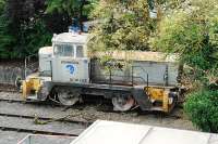 Tucked in behind the signalbox at Great Rocks Junction was this shunter (the nameplate reads 'Harry Townley'). I was reminded of the dead shunters collection standing alongside the ECML at Oxwellmains cement works. [See image 2175]<br><br>[Ewan Crawford 20/09/2007]
