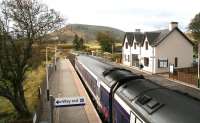 The 1101 ex-Inverness about to leave Achnasheen on 1 October for Kyle of Lochalsh.<br><br>[John Furnevel 01/10/2009]