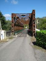 <h4><a href='/locations/A/Ariege_Pyrenees'>Ariege Pyrenees</a></h4><p><small><a href='/companies/S/SNCF'>SNCF</a></small></p><p>Looking across Chalabre railway bridge on the former Mirepoix - Lavalenet branch line. 19/32</p><p>05/10/2009<br><small><a href='/contributors/Alistair_MacKenzie'>Alistair MacKenzie</a></small></p>