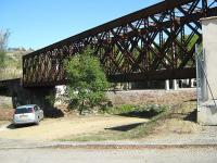 <h4><a href='/locations/A/Ariege_Pyrenees'>Ariege Pyrenees</a></h4><p><small><a href='/companies/S/SNCF'>SNCF</a></small></p><p>Chalabre railway bridge on the former Mirepoix - Lavalenet branch line. 22/32</p><p>05/10/2009<br><small><a href='/contributors/Alistair_MacKenzie'>Alistair MacKenzie</a></small></p>