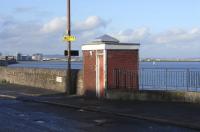 Former tram crews' convenience at Newhaven terminus, photographed on 31 Oct 2009<br><br>[David Panton 31/10/2009]