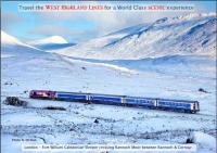 A Fort William-bound Caledonian Sleeper train leaving Rannoch on the climb to Corrour Summit [See News Item]<br><br>[Norman McNab //]