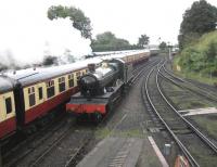 7812 running round at Bridgnorth on the Severn Valley Railway in September 2008.<br><br>[Bruce McCartney 02/09/2008]