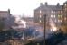 Looking north east over the rear of St Margarets shed in the mid 1960s with Standard class 4 no 80003 centre stage. Beyond the wall Restalrig Road South drops down to run under the ECML. In common with many of their near neighbours on London Road, the residents of Restalrig Road South were never great fans of St Margarets! [See image 31386]<br><br>[Frank Spaven Collection (Courtesy David Spaven) //]